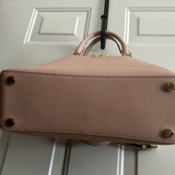 MK Michael Kors Florence Ballet Pink Medium Leather Satchel - Picture 10 of 15